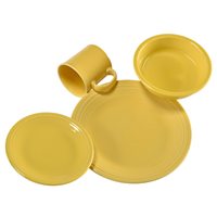 4 pc Place Setting With Java Mug Sunflower (1030)