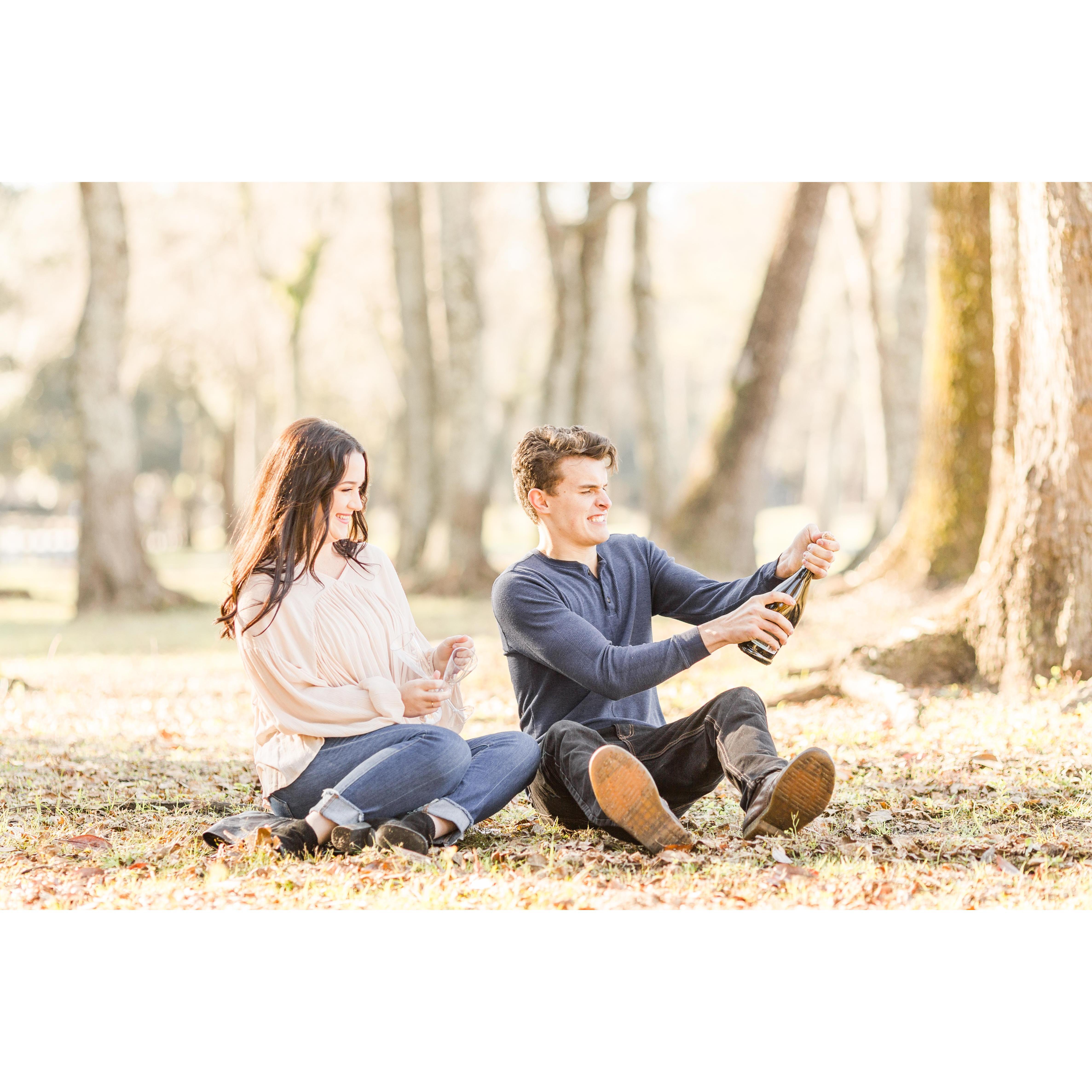 Our engagement session!