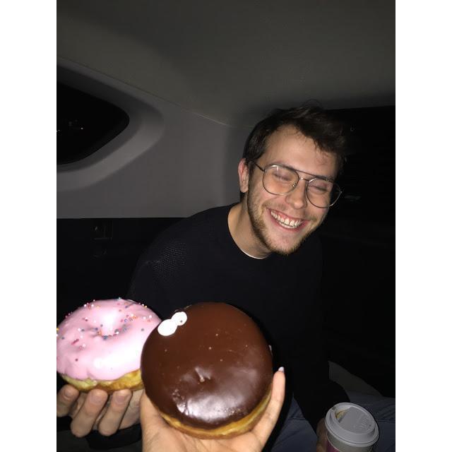 HAPPY 2019!!! A tradition we started: Donuts and coffee to bring in the New Year!