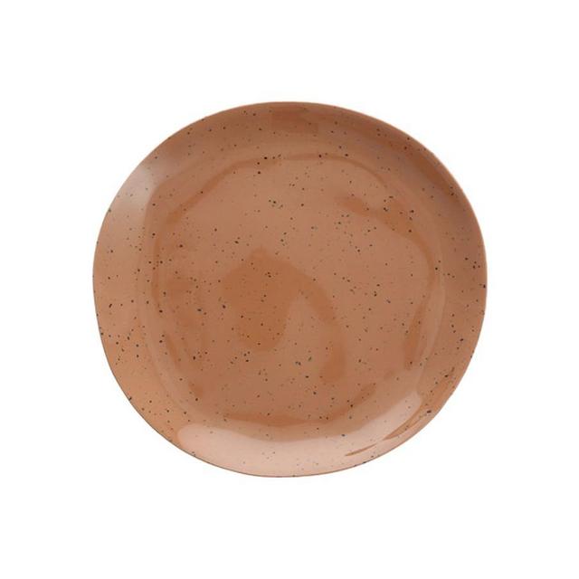 Fortessa Sandia Melamine Salad Plates, Adobe, Set of 6
