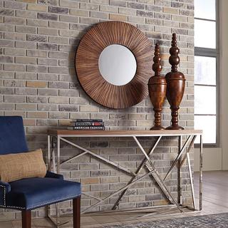 Walden Wood Plank Mirror