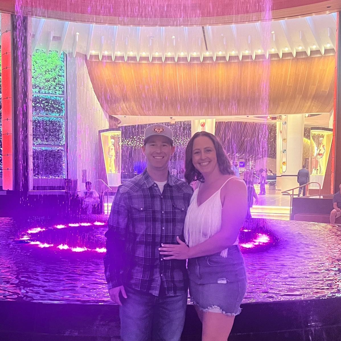 Favorite concert together at Hard Rock Casino and Hotel watching Cole  Swindell