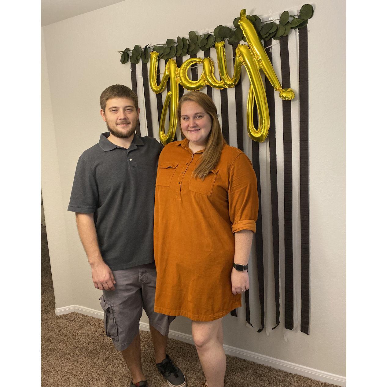 When we bought our first house together