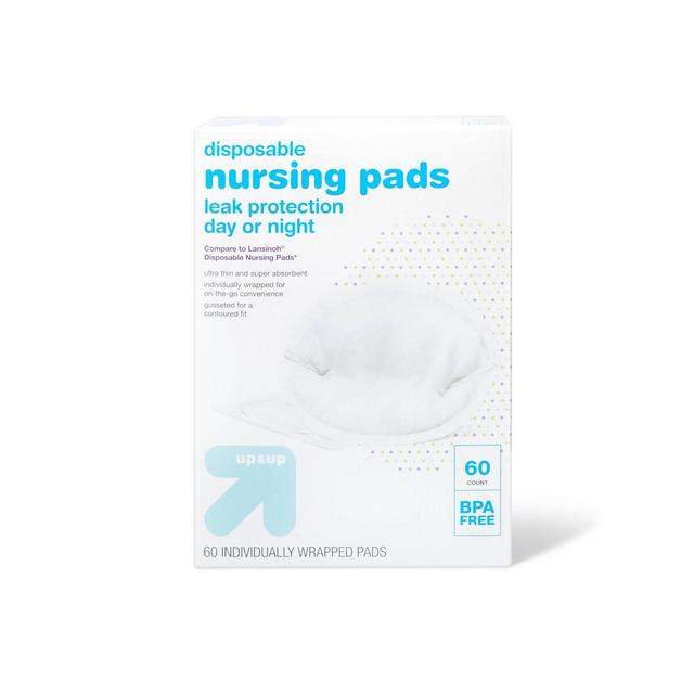 Disposable Breast Pads - 60ct - up & up™