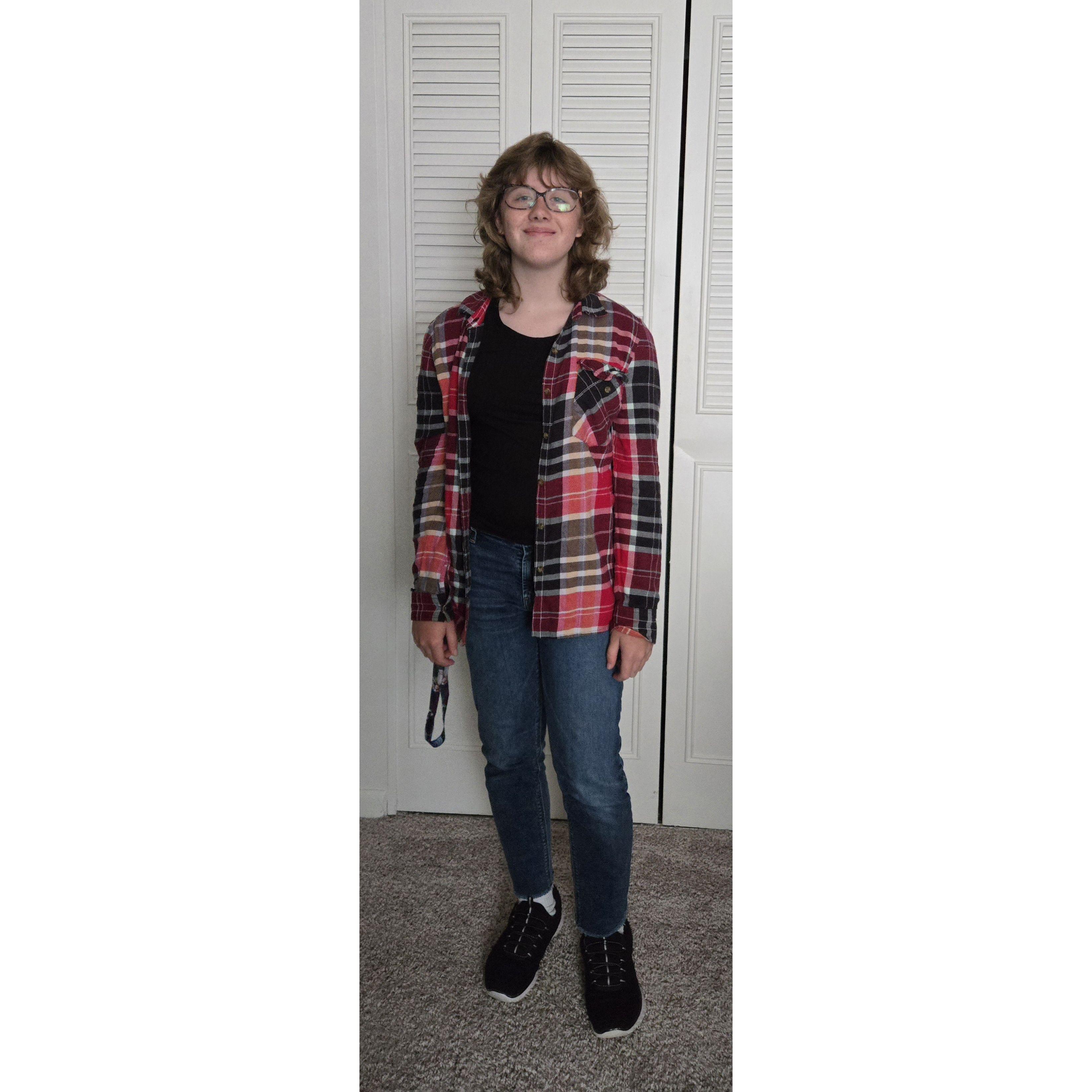 Candice's First day of 8th Grade!!