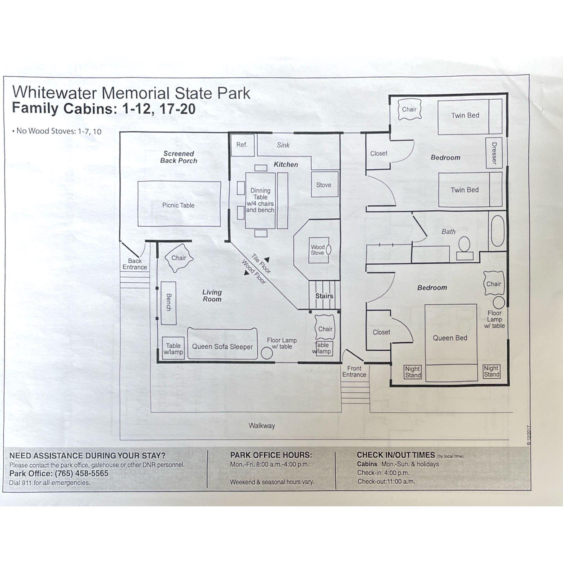 Cabin layout