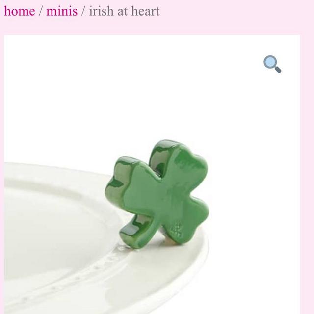 Nora Fleming mini- irish at heart