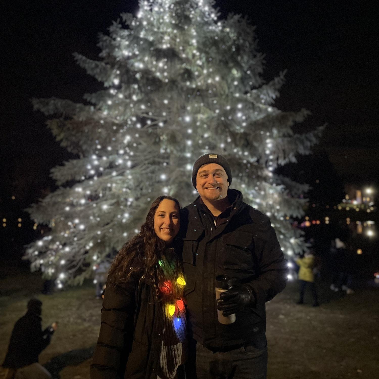 December 2022 - annual tree lighting in Rams Pasture!