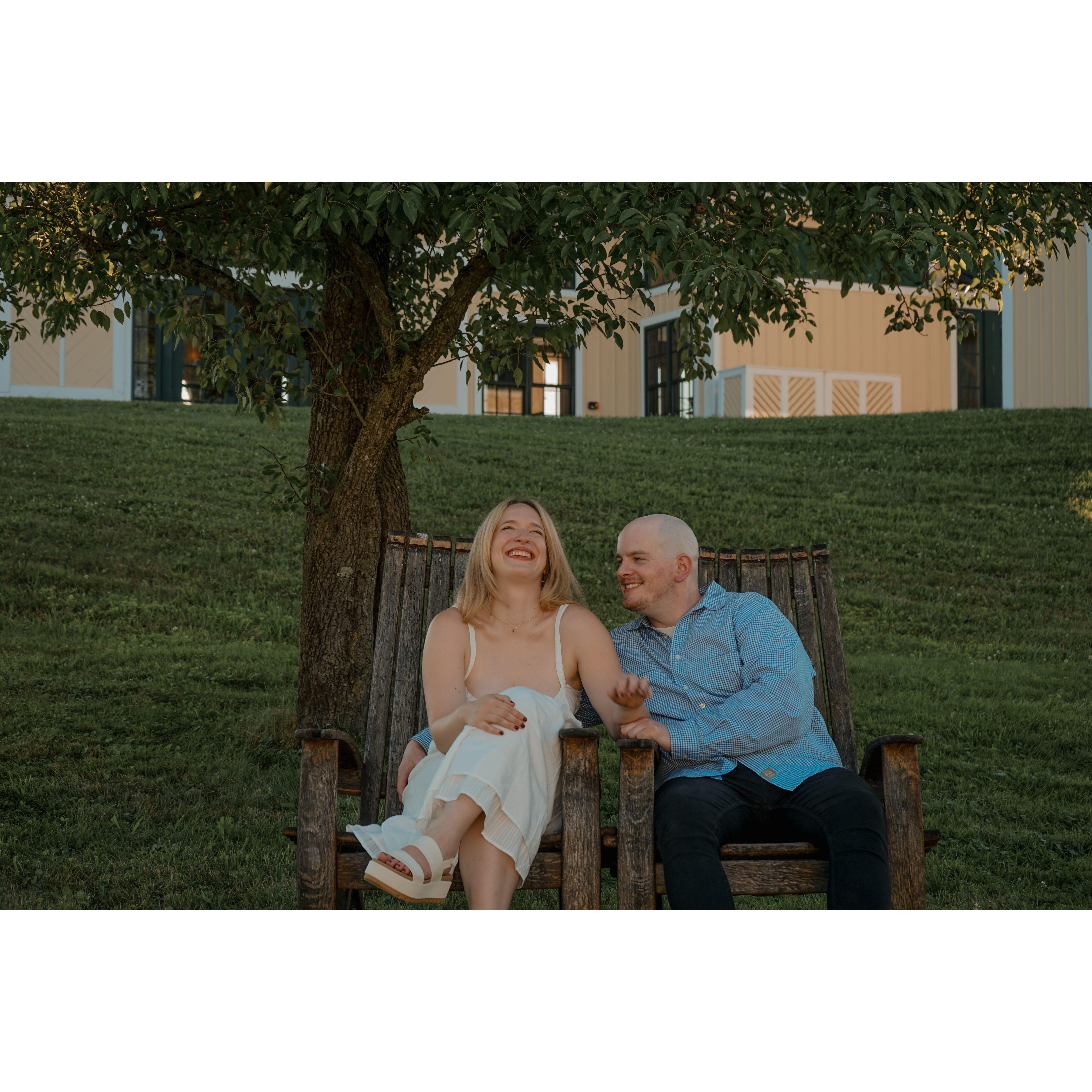 These are some of our favorite shots from our engagement shoot!