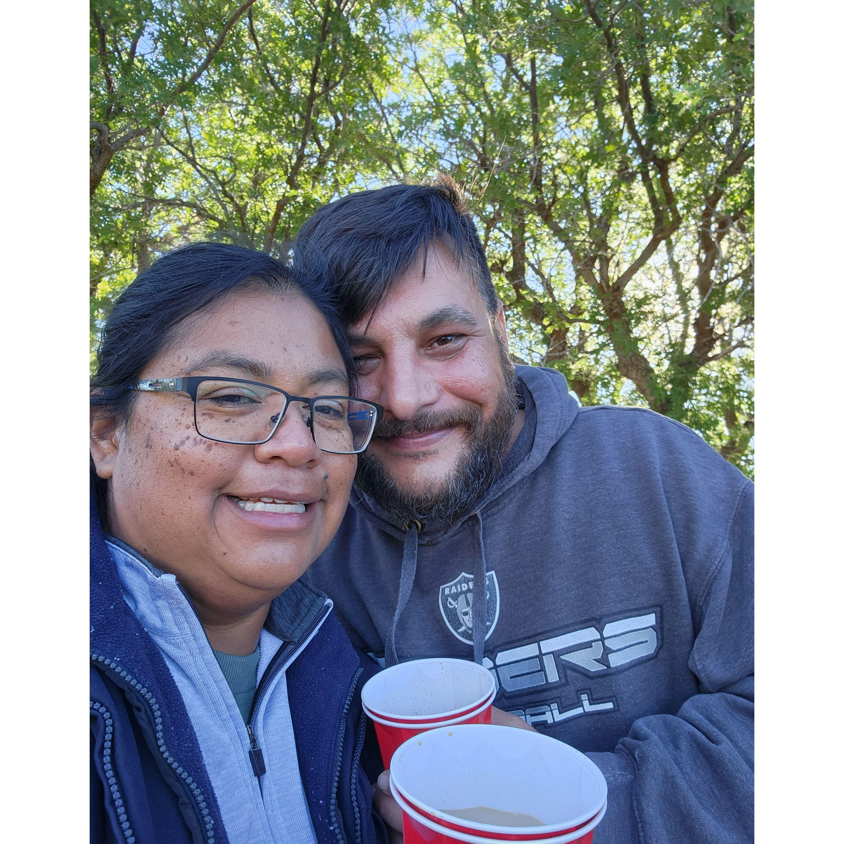 Our 1st walk-in camping trip! What memories :)