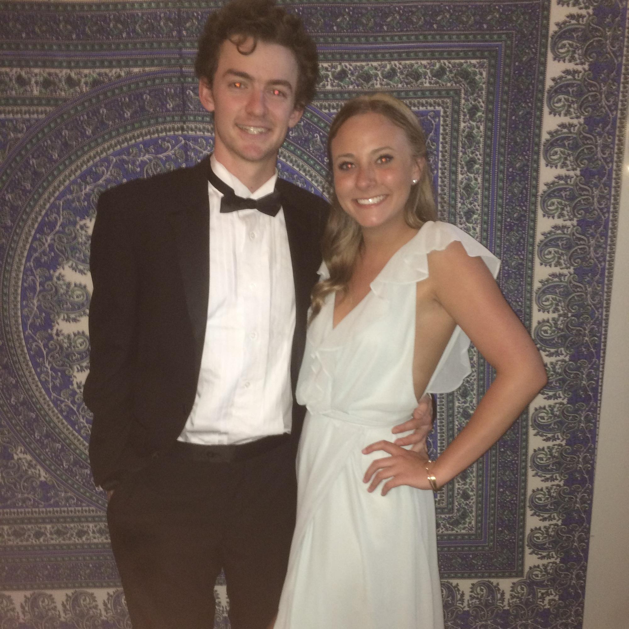One of the first pictures ever taken together from Emma’s sorority function in 2016!