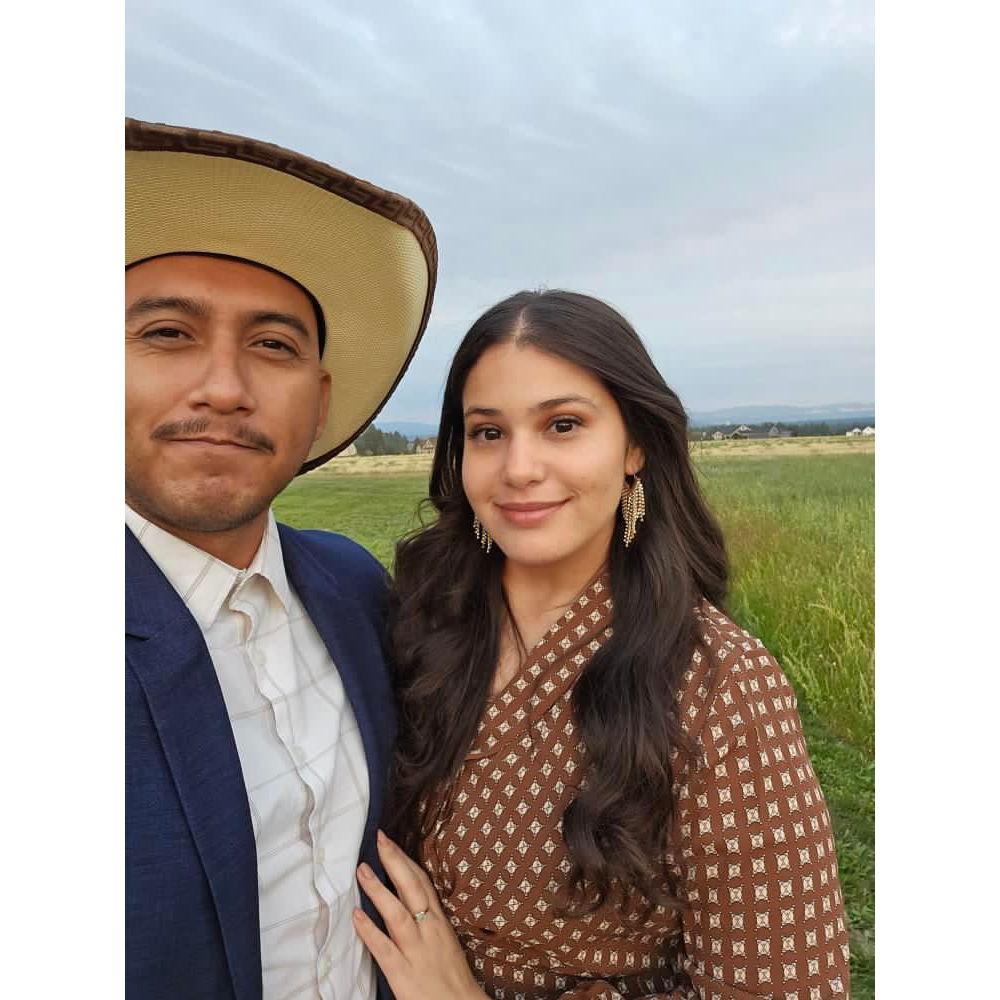 Us attending my cousins wedding in Spokane, Washington, October 2023.