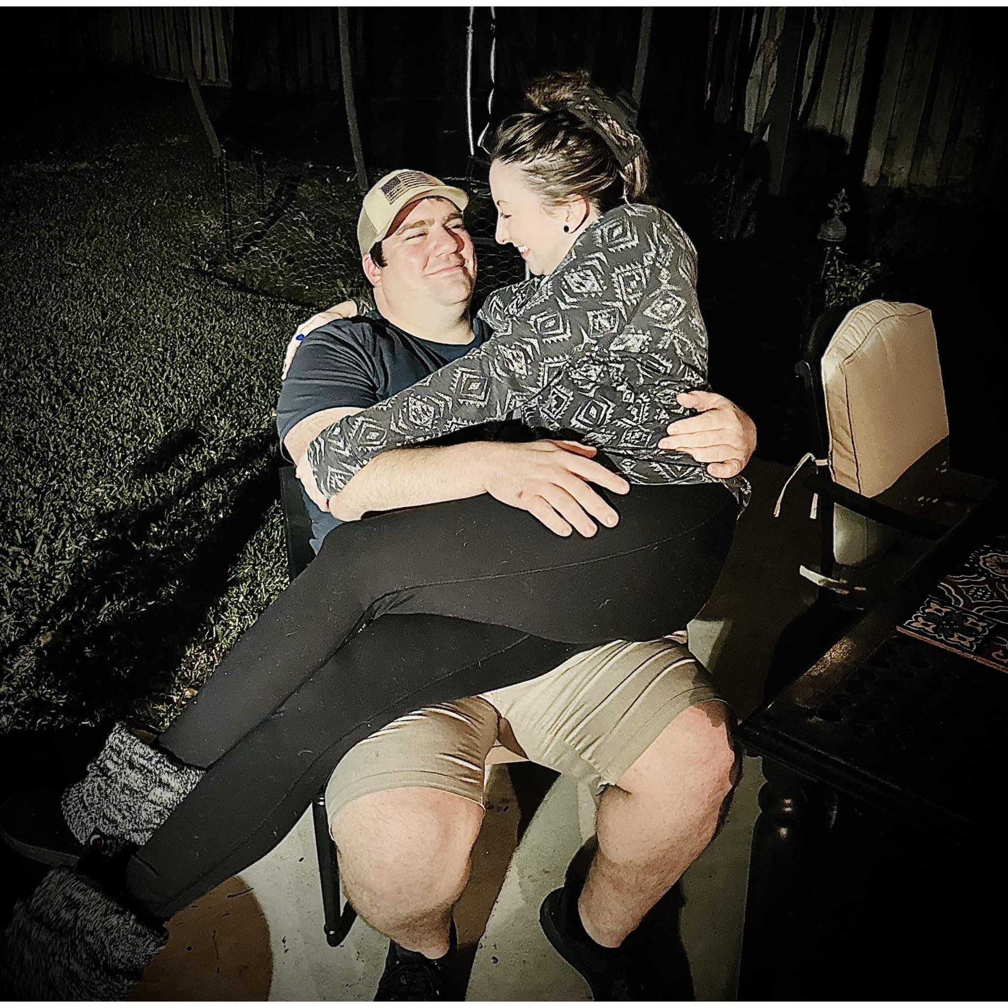 New Years Eve 2023, going into 2024, Kathryn and Aaron decided to make better diet and fitness choices moving forward.