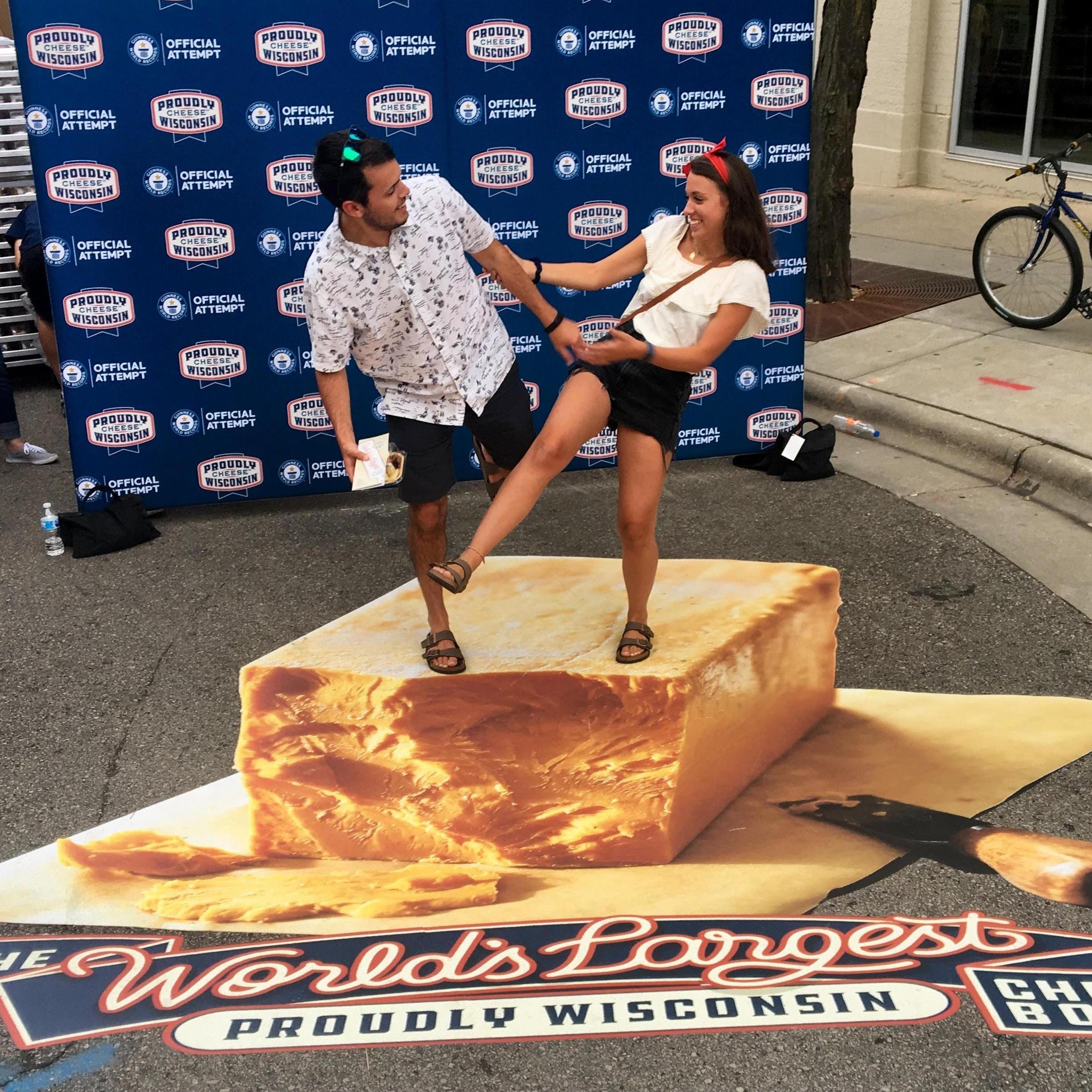 Our first weekend as roommates in Madison 2018