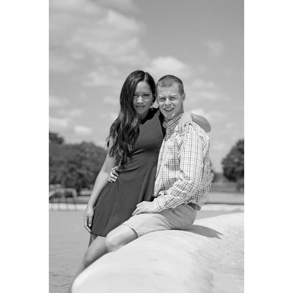 Our engagement pics, taken by our friend Garrett!