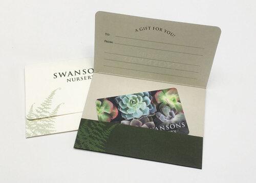 Swansons Nursery Gift Card