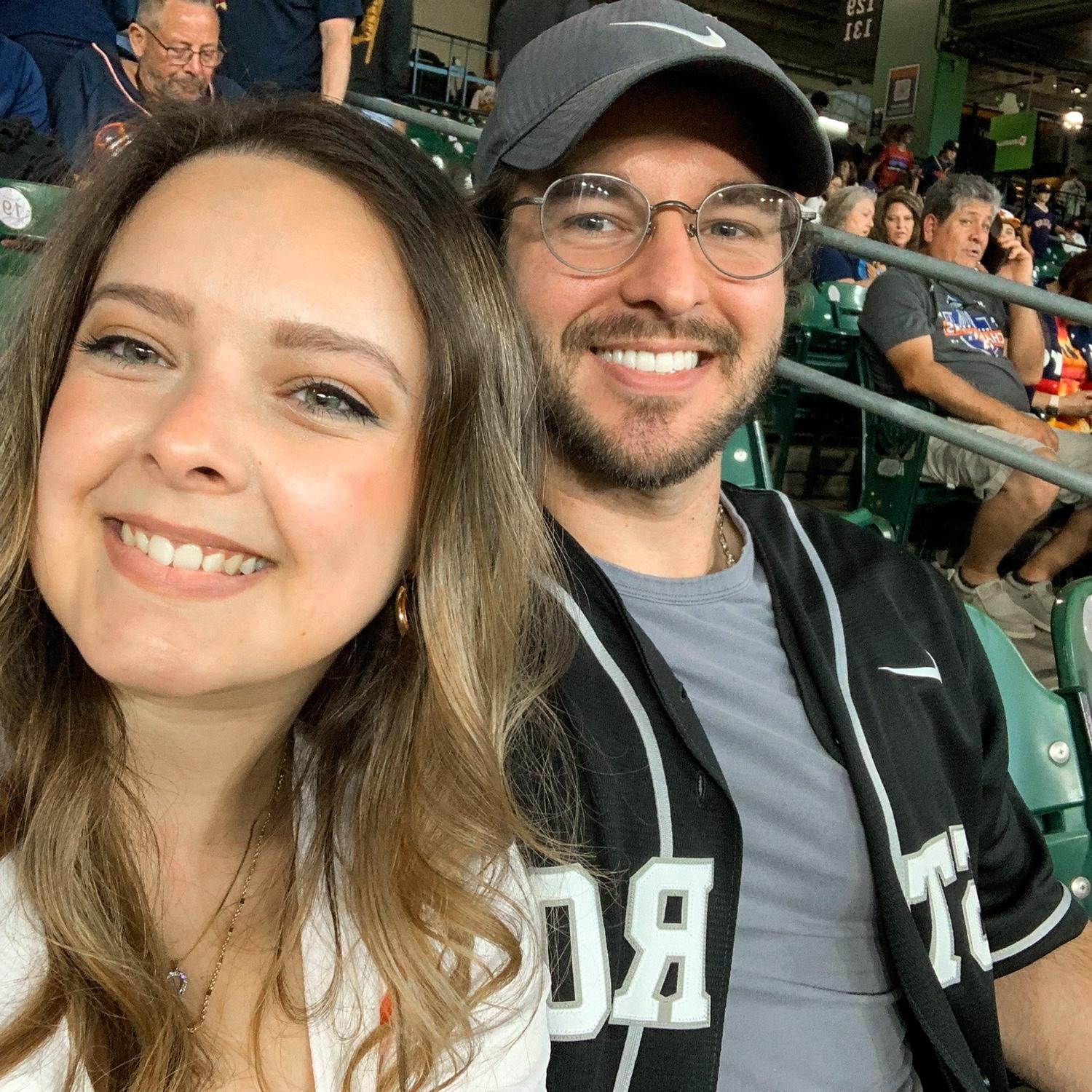 First Baseball game together!
