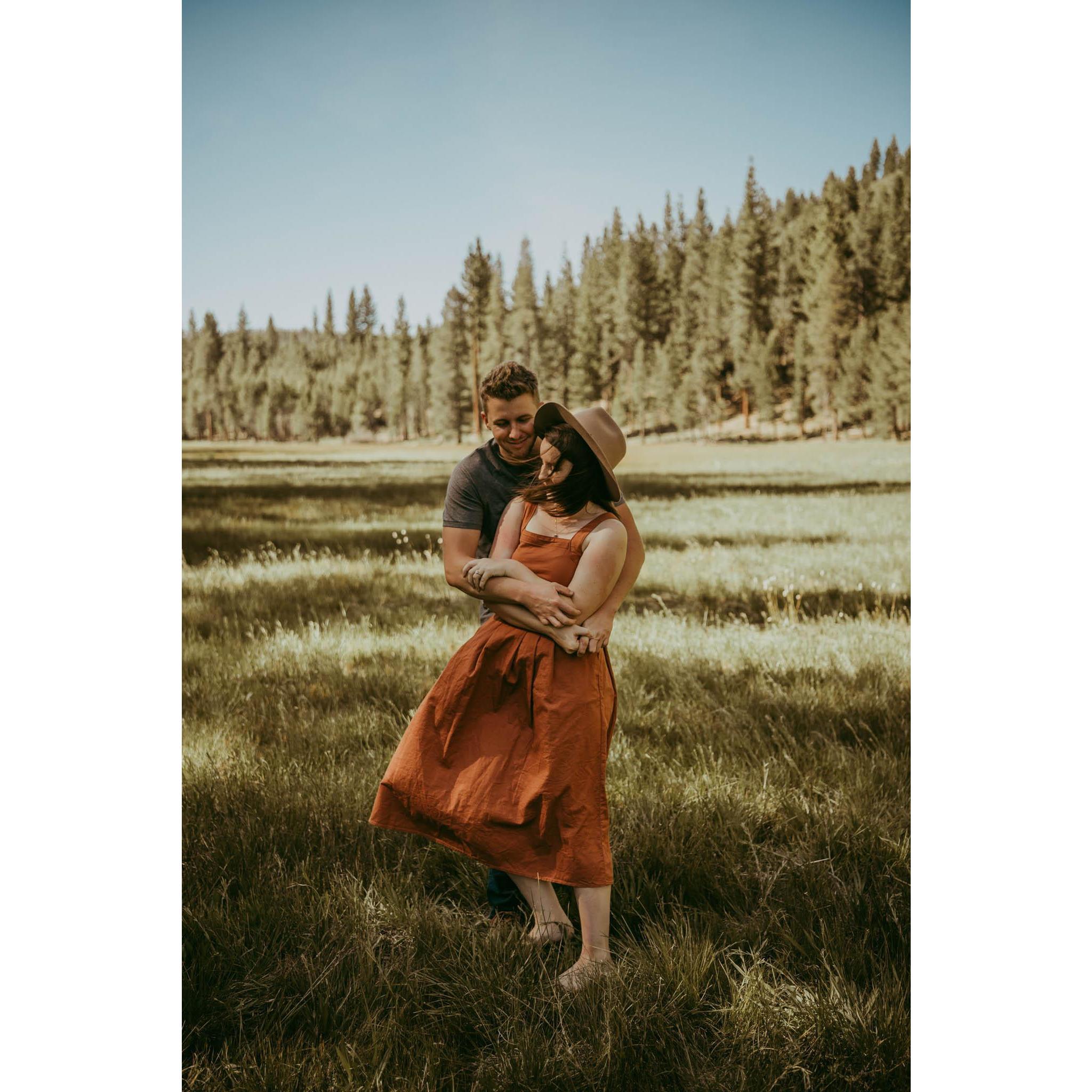 We had to twirl a few times to get this shot, we kept laughing and making jokes ;)