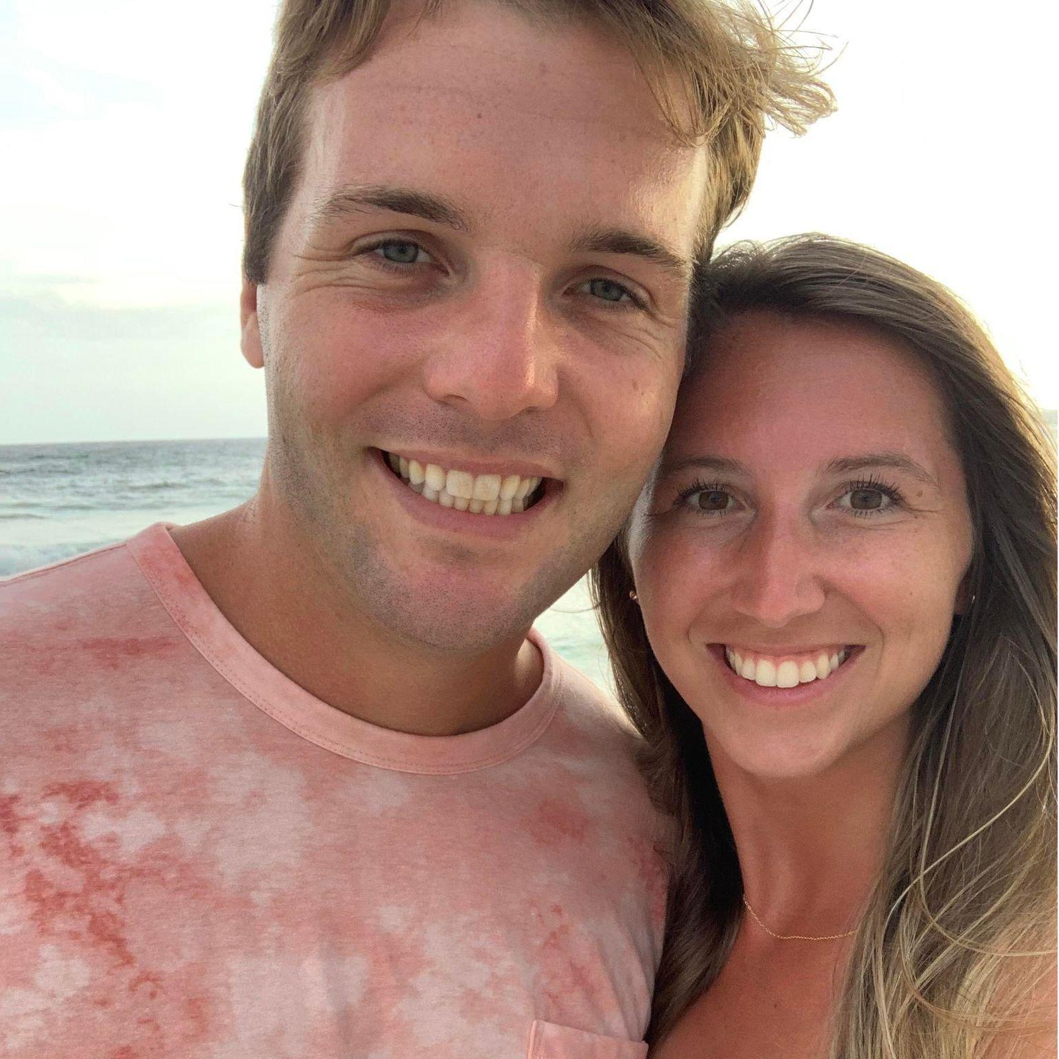 Ashley's first trip to FL to visit Jerome on course