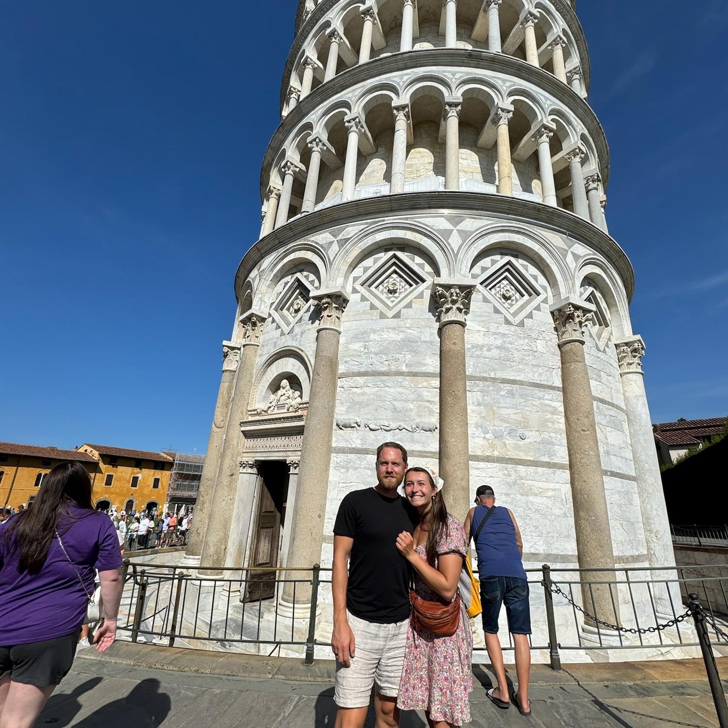 Leaning tower of Pisa! September 2025