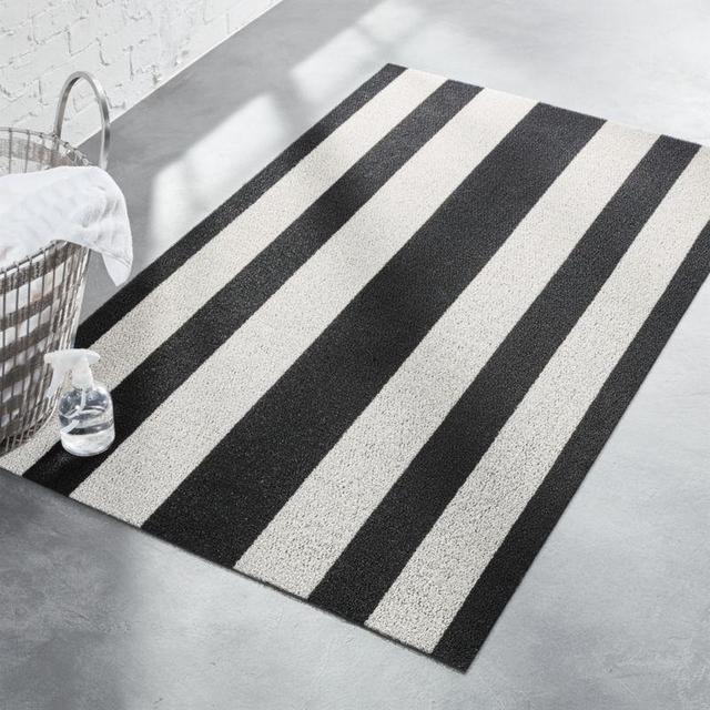 chilewich ® black and white mat