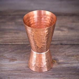 Hammered Copper jigger