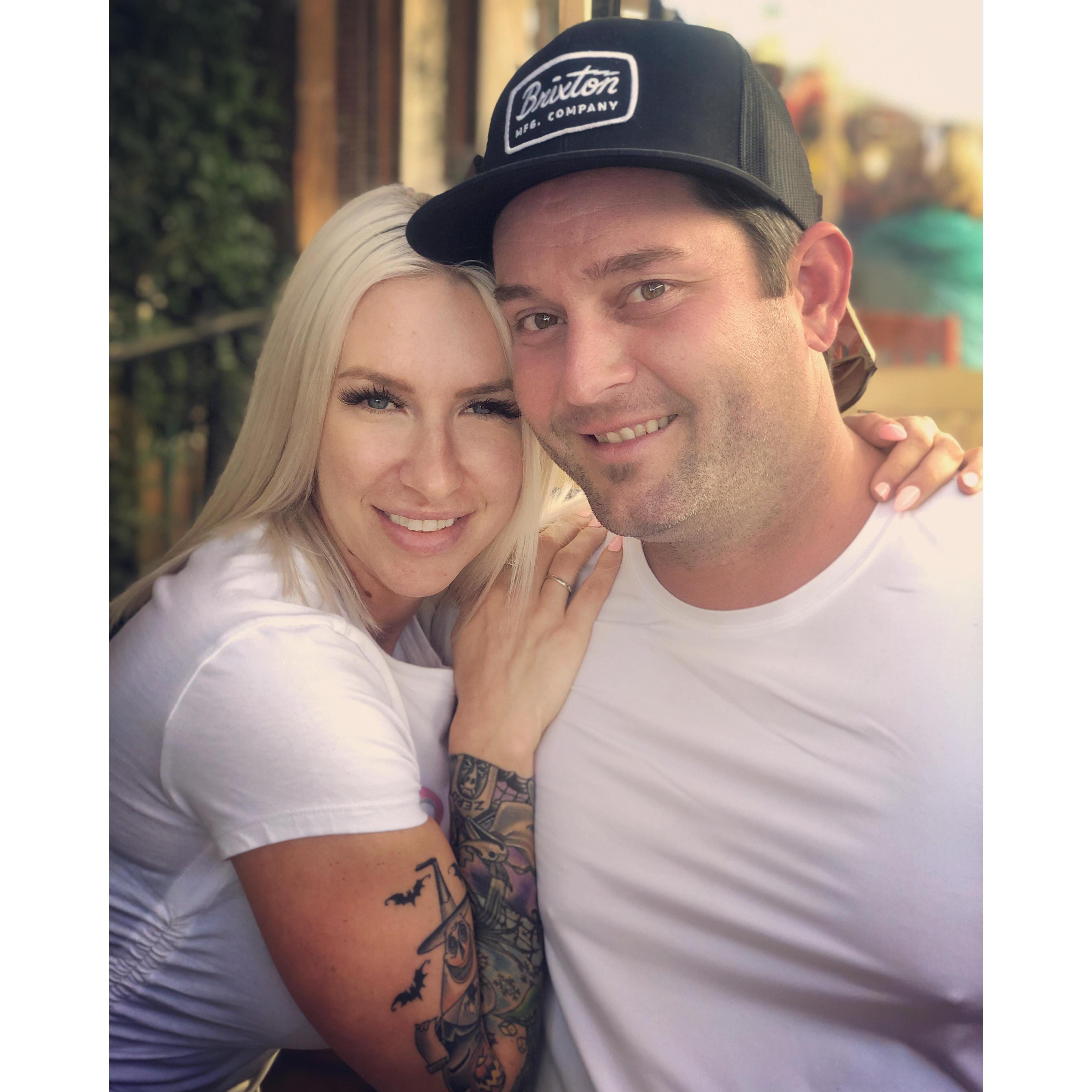 Enjoying a weekend together!