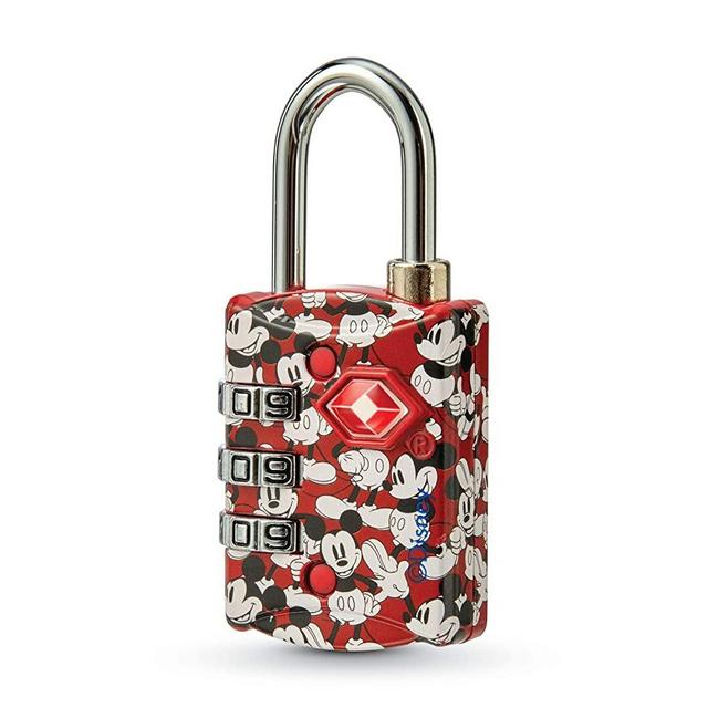 American Tourister 122893-4450 Disney TSA 3-Dial Combination Luggage Lock, Mickey Mouse, One Size