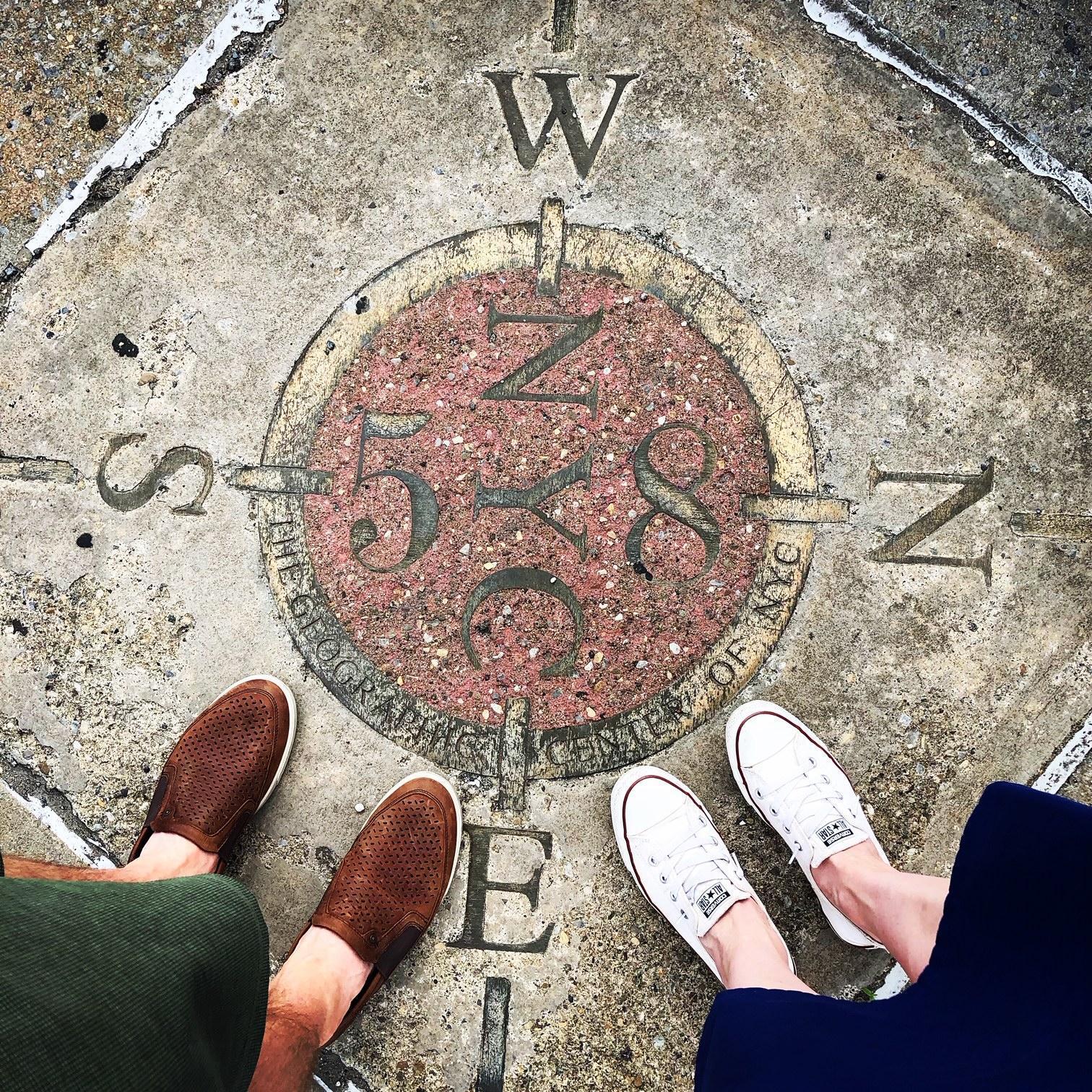 The geographic center of NYC.