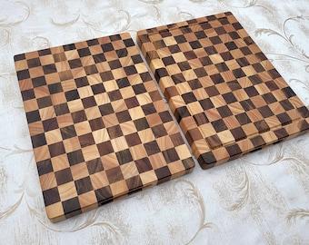 End Grain Butcher Block. Large Cutting Board. Meat Carving Board, BBQ Board, Chopping Board. Gift for Husband, Gift for Mom. Chef Gift.