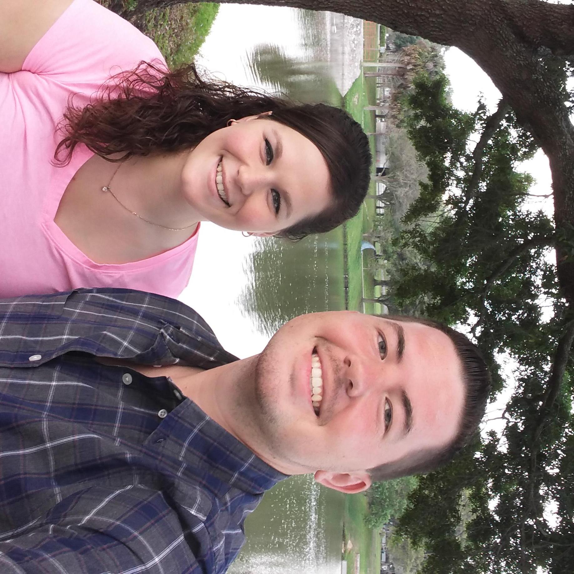 Not sure why this is sideways... This was the day that everything  changed for both us. That night James walked me to my front door and told me he was falling in love with me ❤