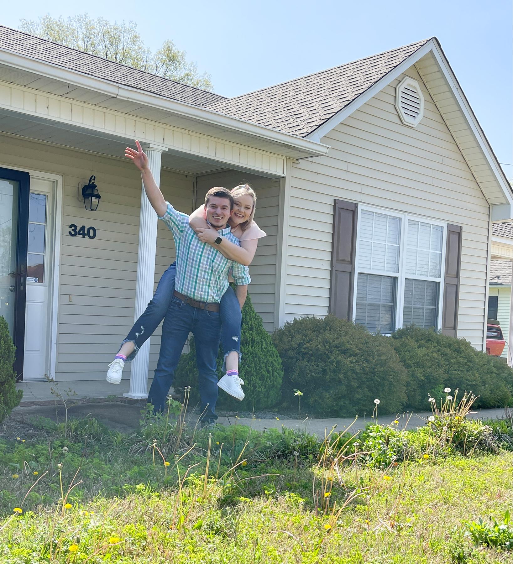 We bought our first home in April 2022