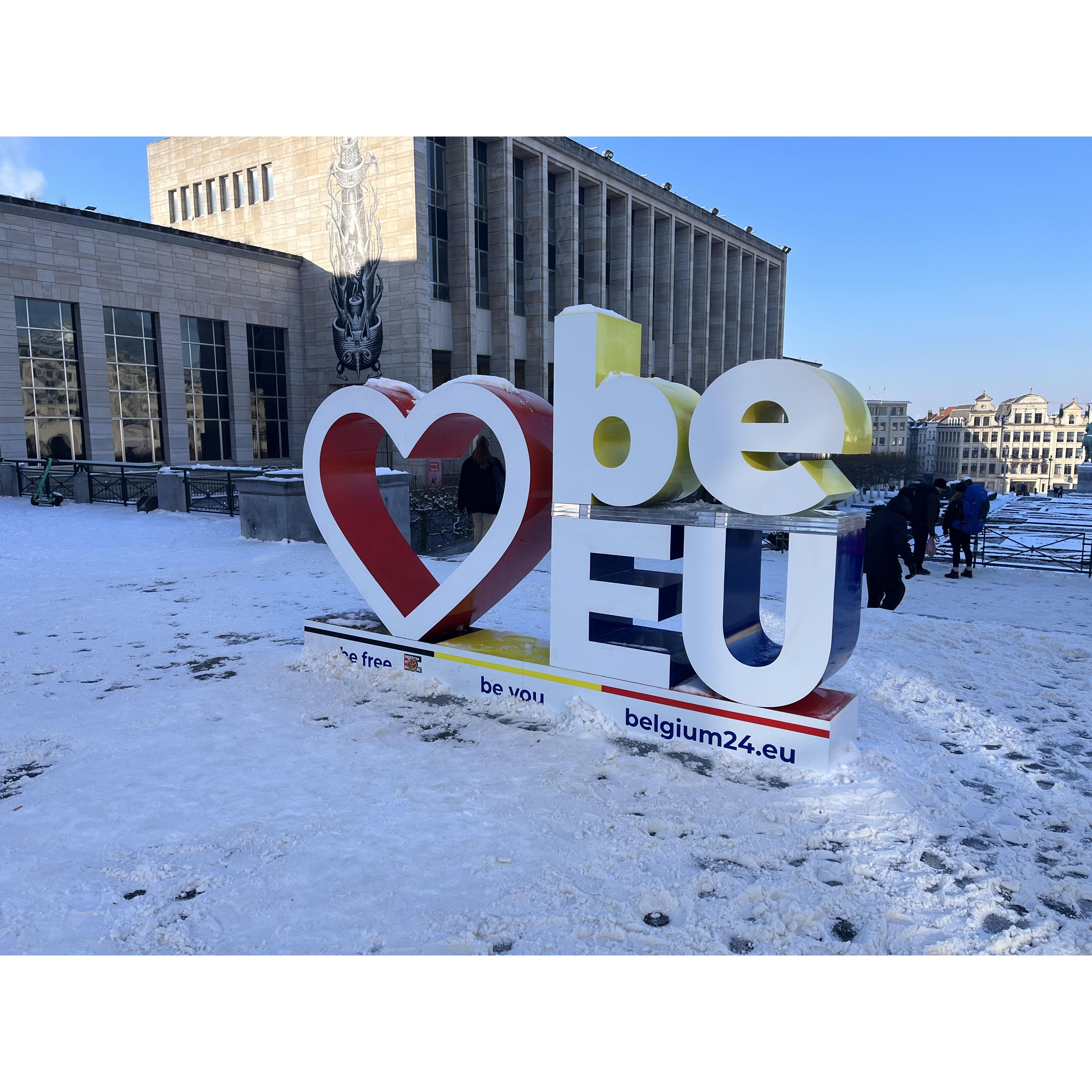 Be you in the EU!