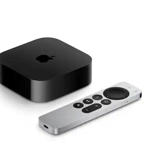 Apple - TV 4K 64GB Streaming Device (3rd generation) - Wi-Fi - Black