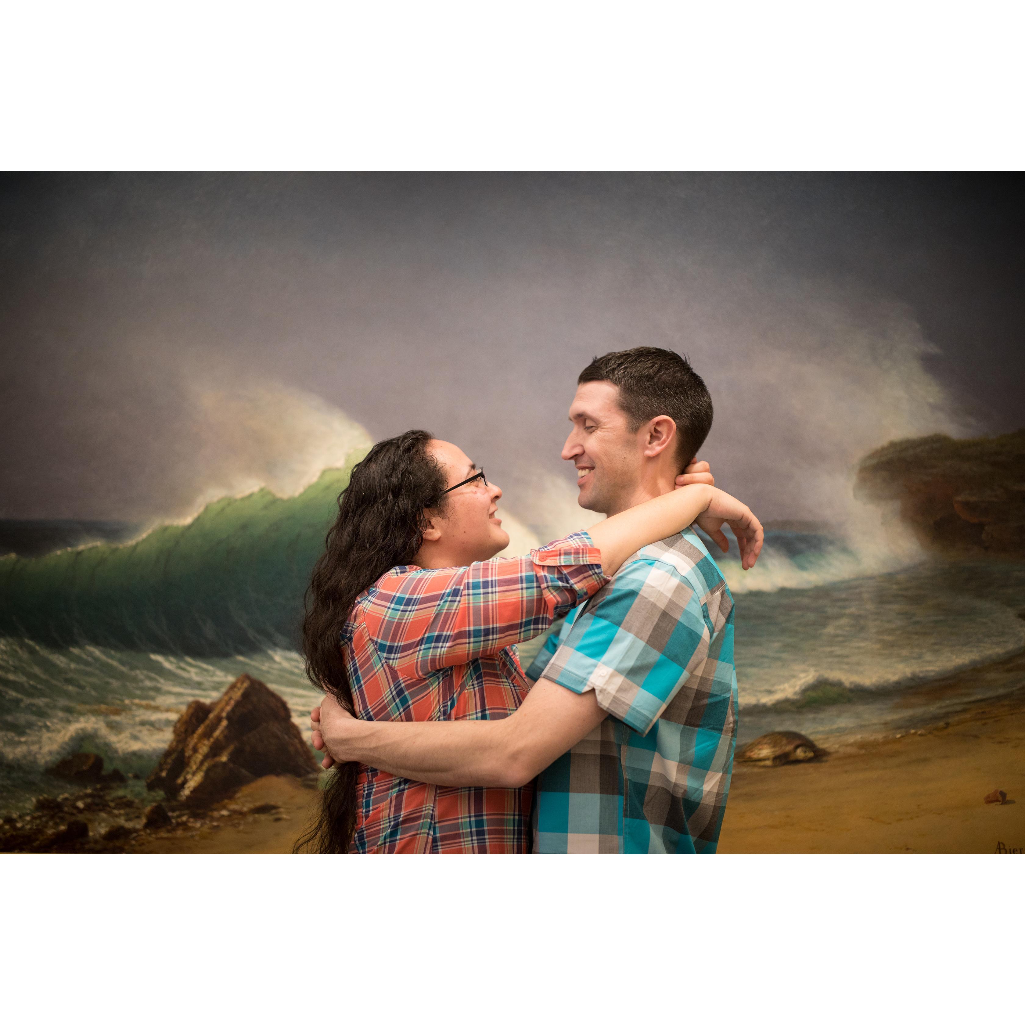 This is one of Angela's favorite paintings in the Haggin Museum.