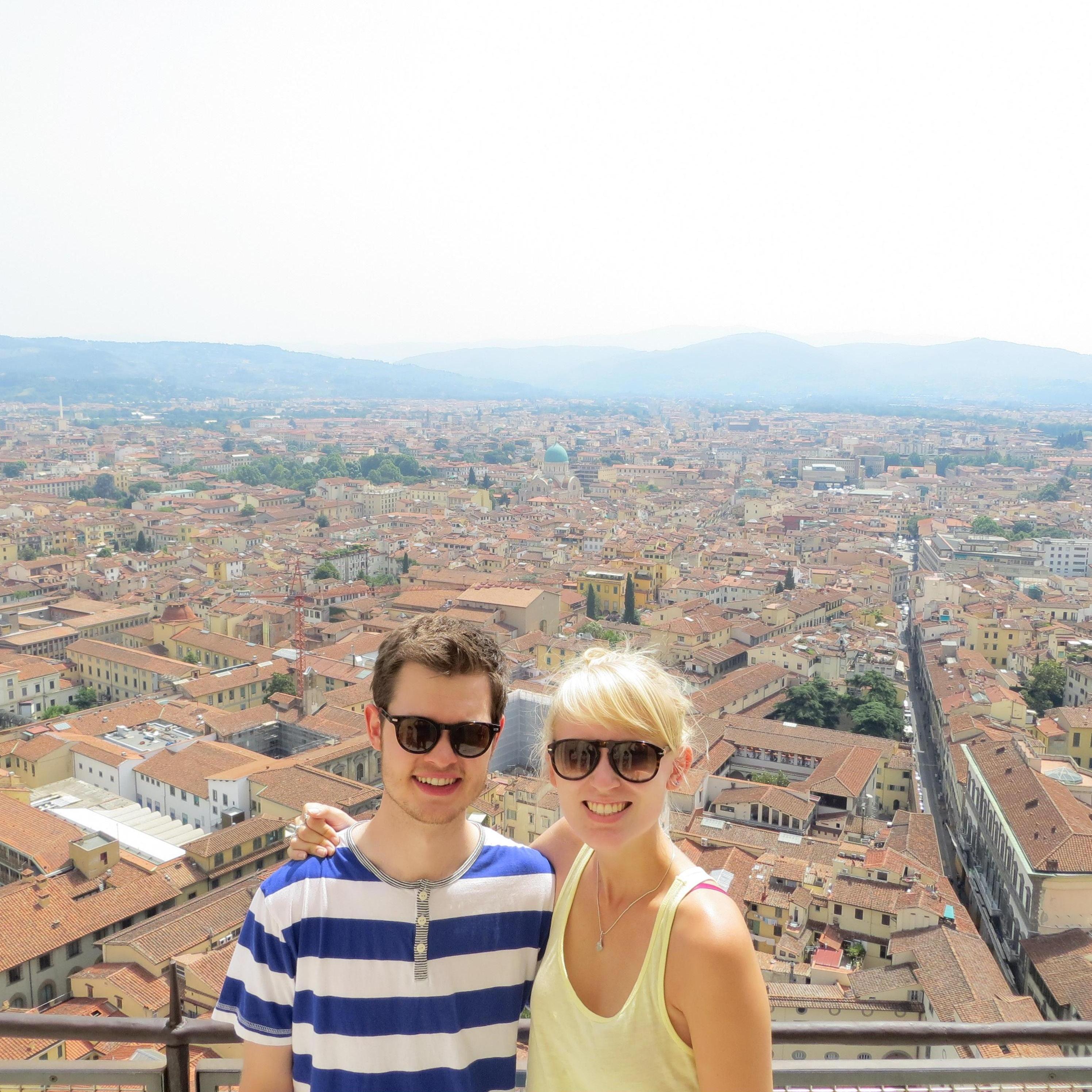 Top of the Duomo in Florence, 2012