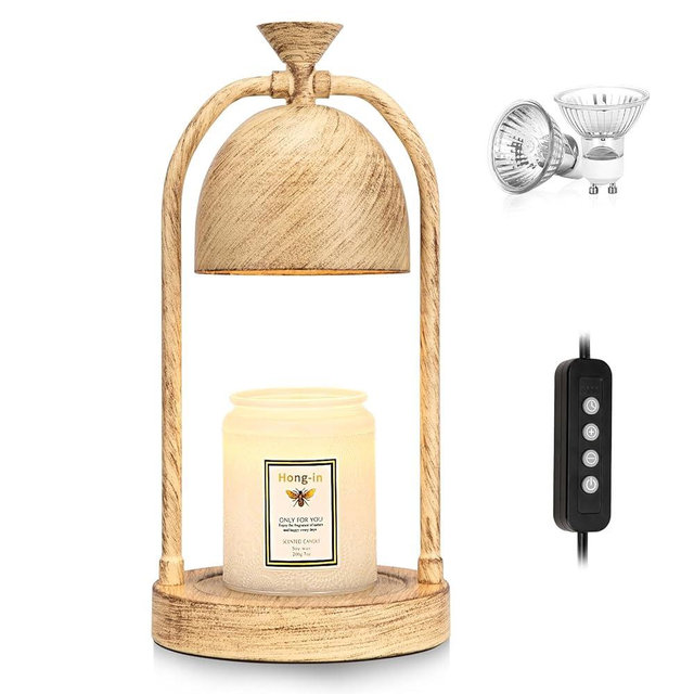 Candle Warmer Lamp with Timer Dimmer, Graduation Gifts for Her, Birthday Gifts for Mom Women Friend Sister, House Warming Gift New Home Decor, Wax Melt Warmer for Jar Candles