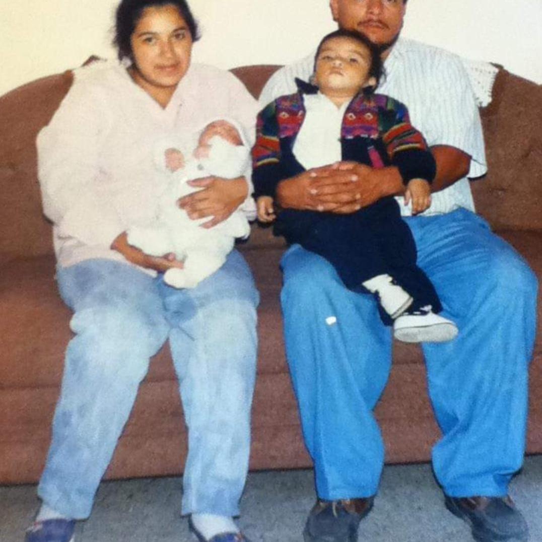 Mama, little Sam, little Mario, Papa ❤️