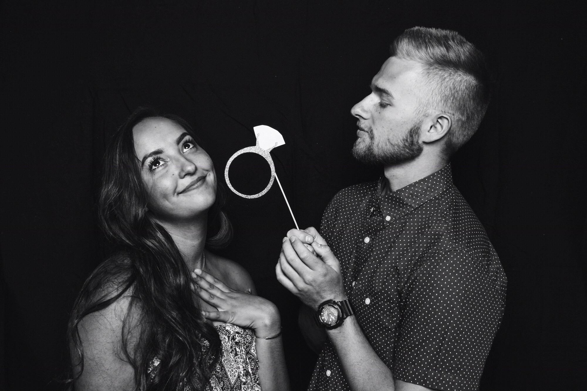 Little did she know i actually had a ring.