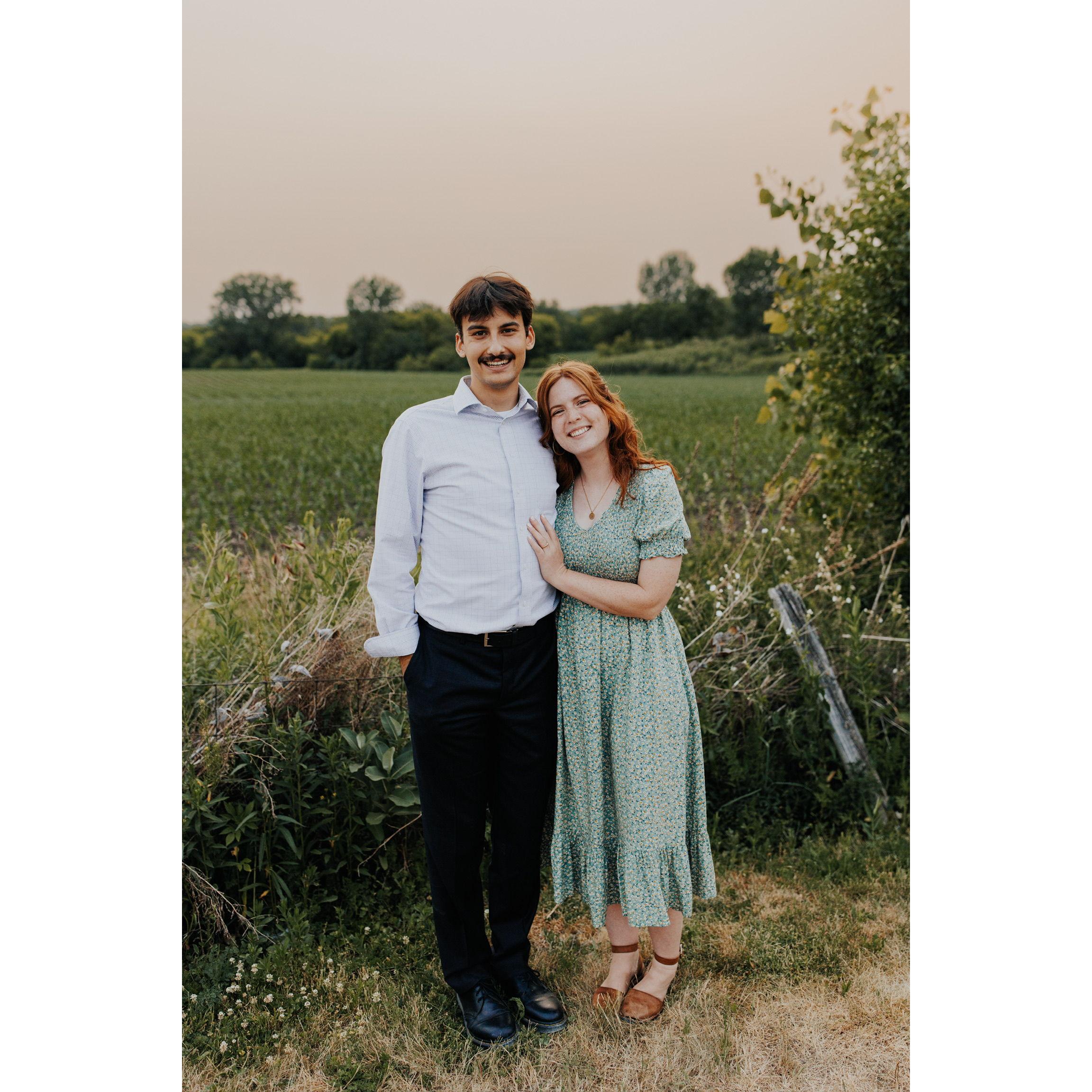 From dear friends Kirsten and David's wedding