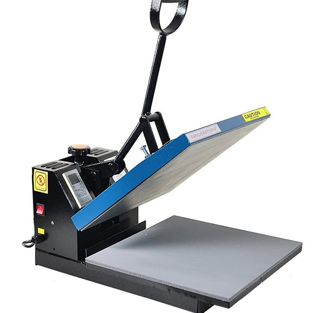 Fancierstudio Power Heat press Digital Heat Press 15 x 15 Sublimation Heat Press Rhinestone Heat Press T-Shirt Heat Press 15x15 B/BLK
