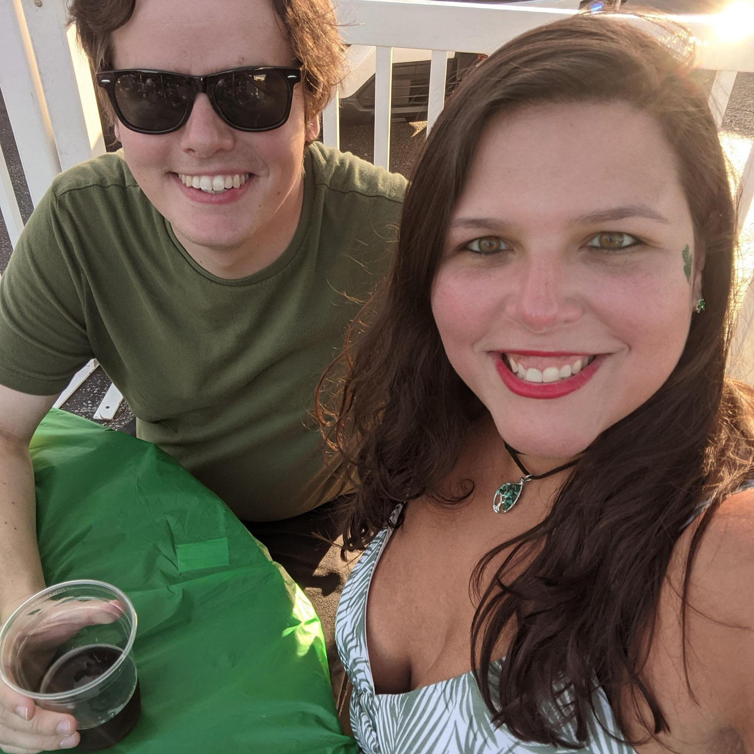 Our first St. Patrick's Day