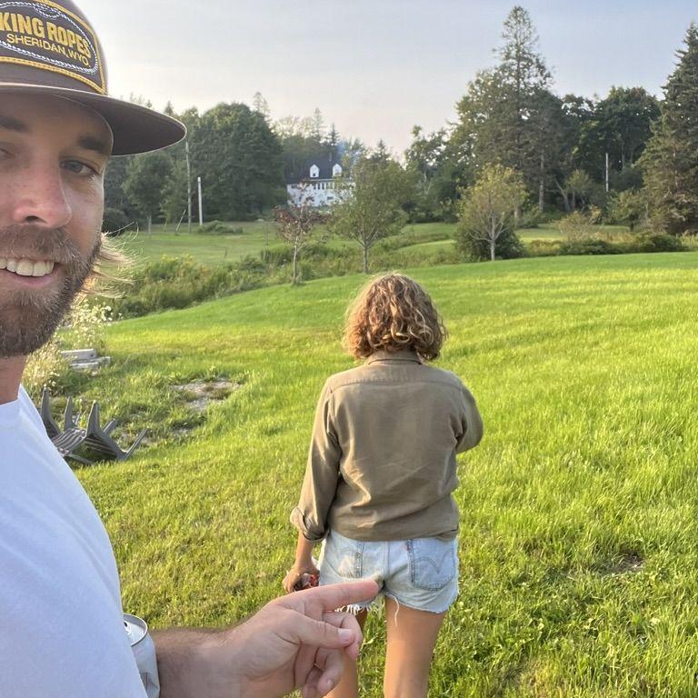 Fiancés in Maine