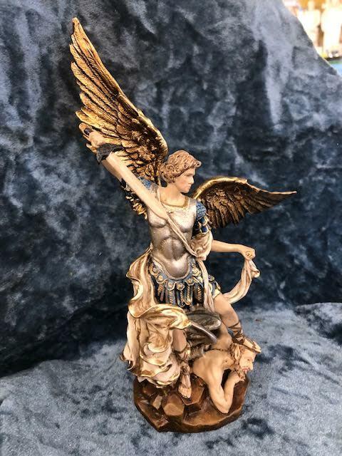 St Michael the Archangel Statue by Liscano