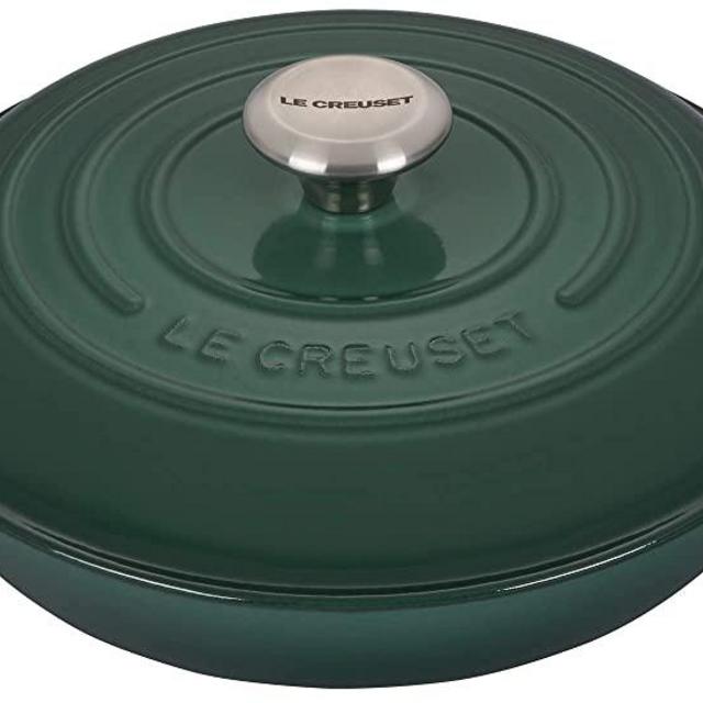 Le Creuset Signature Enameled Cast-Iron 2-1/4-Quart Round Braiser, Artichaut