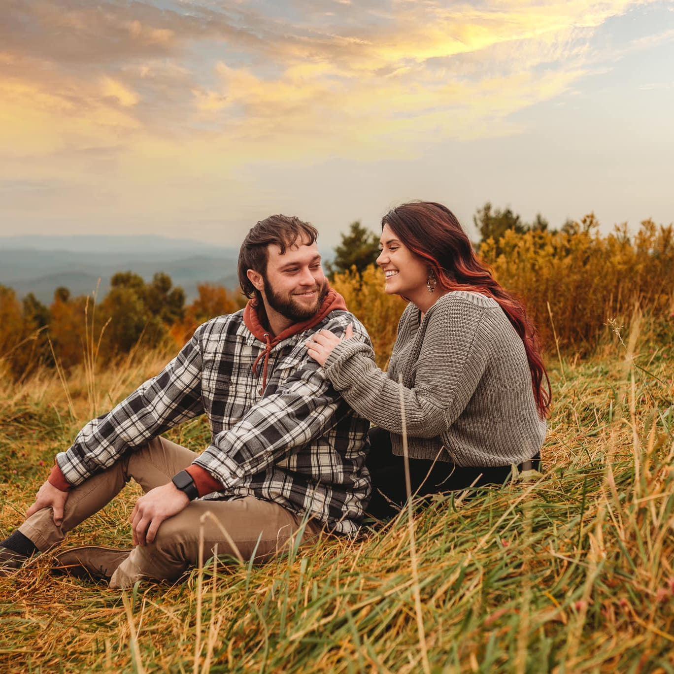 Our 1st professional photo session together, this photo ended up in a magazine for best picture and color by the photographer!
