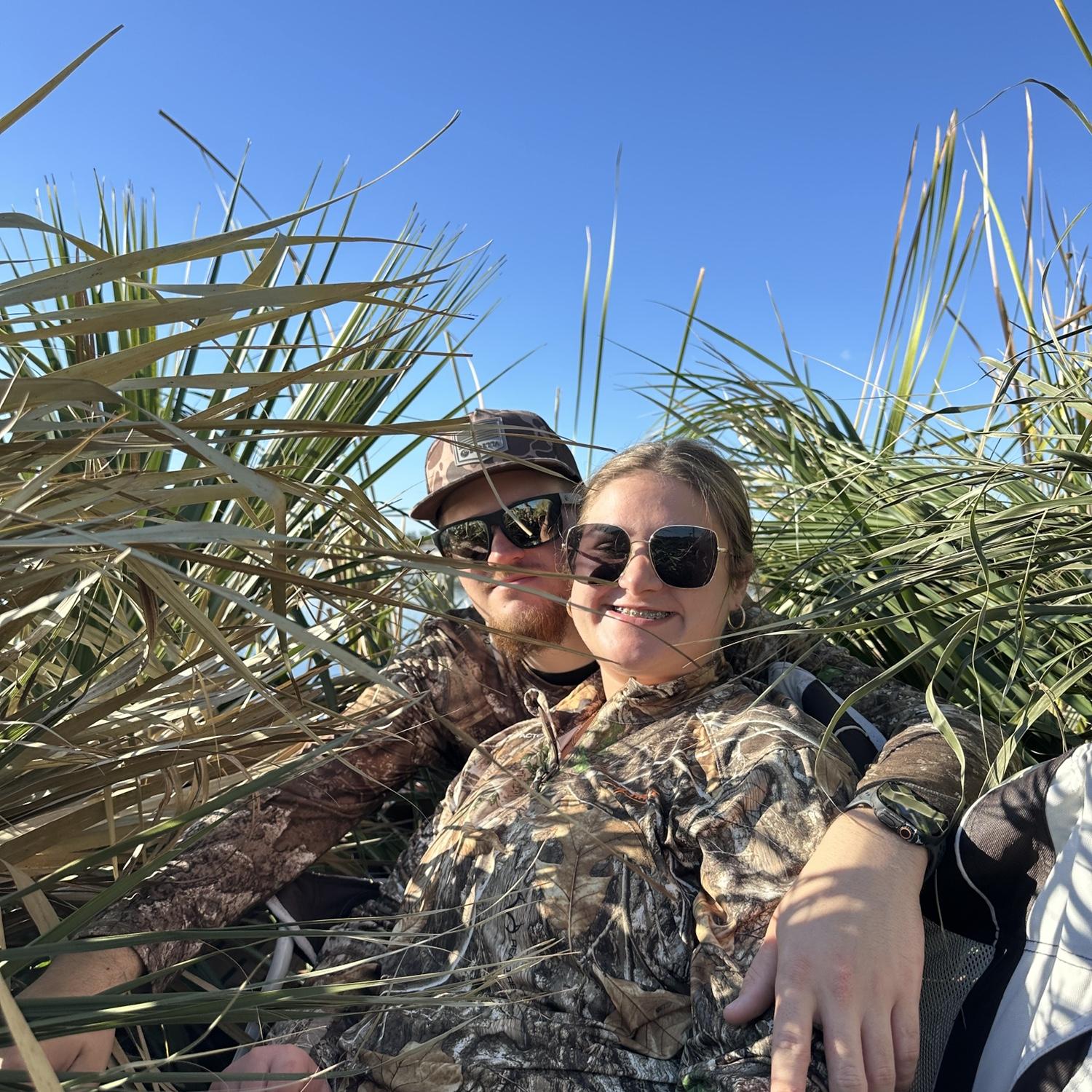 Holden's favorite time of year- Duck Season