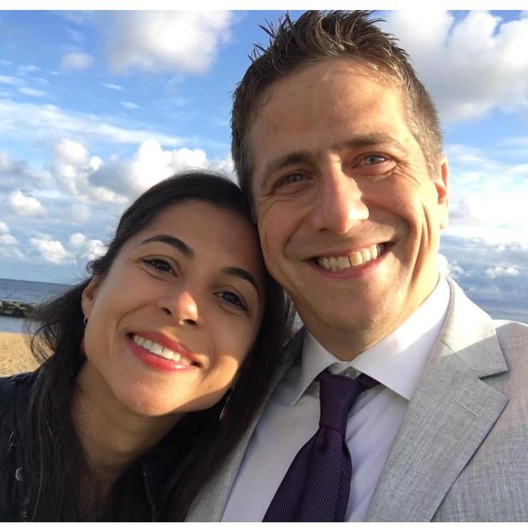 At Eric and Sonia's wedding on Cape Cod, so happy to have celebrated with them!