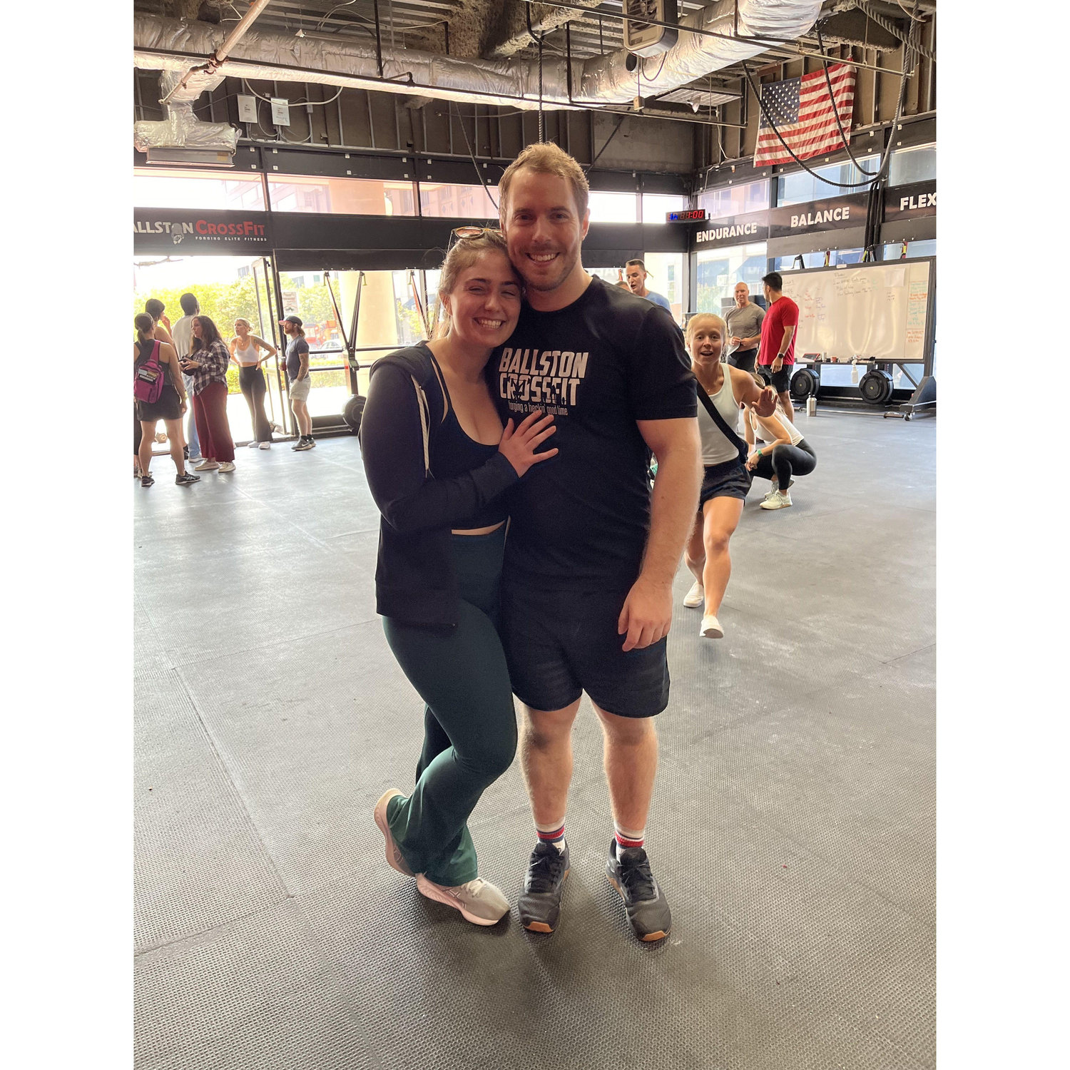 September 2024 - Logan taking home the gold at his home CrossFit competition
