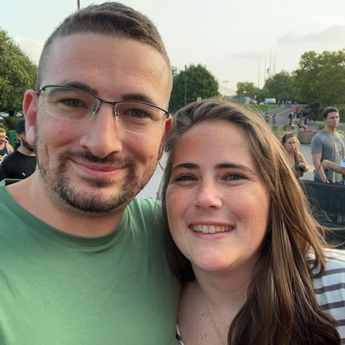 First concert together; we went to see Fall Out Boy.